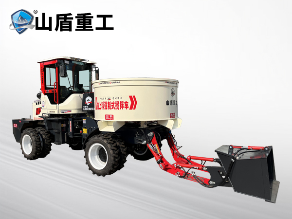 3200型8輪自上料平口攪拌車